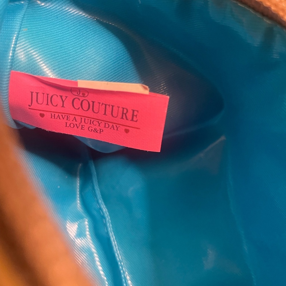 Vintage Y2K NWT Juicy Couture Make- Up Bag, Poolside Collection, Terry Cloth - Picture 11 of 12